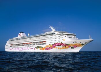 Cordelia Cruises unveils its second ship, Cordelia Sky