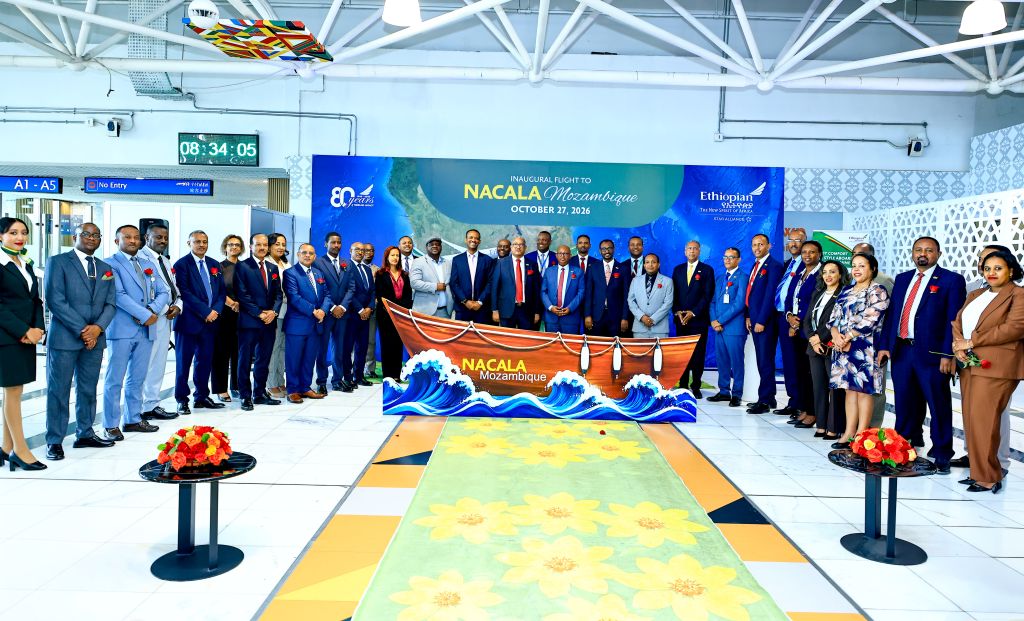 Ethiopian Airlines has launched a new thrice weekly passenger service to Nacala 
