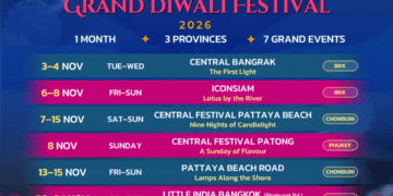 Amazing Thailand Grand Diwali Festival 2026 lights up Thailand this November