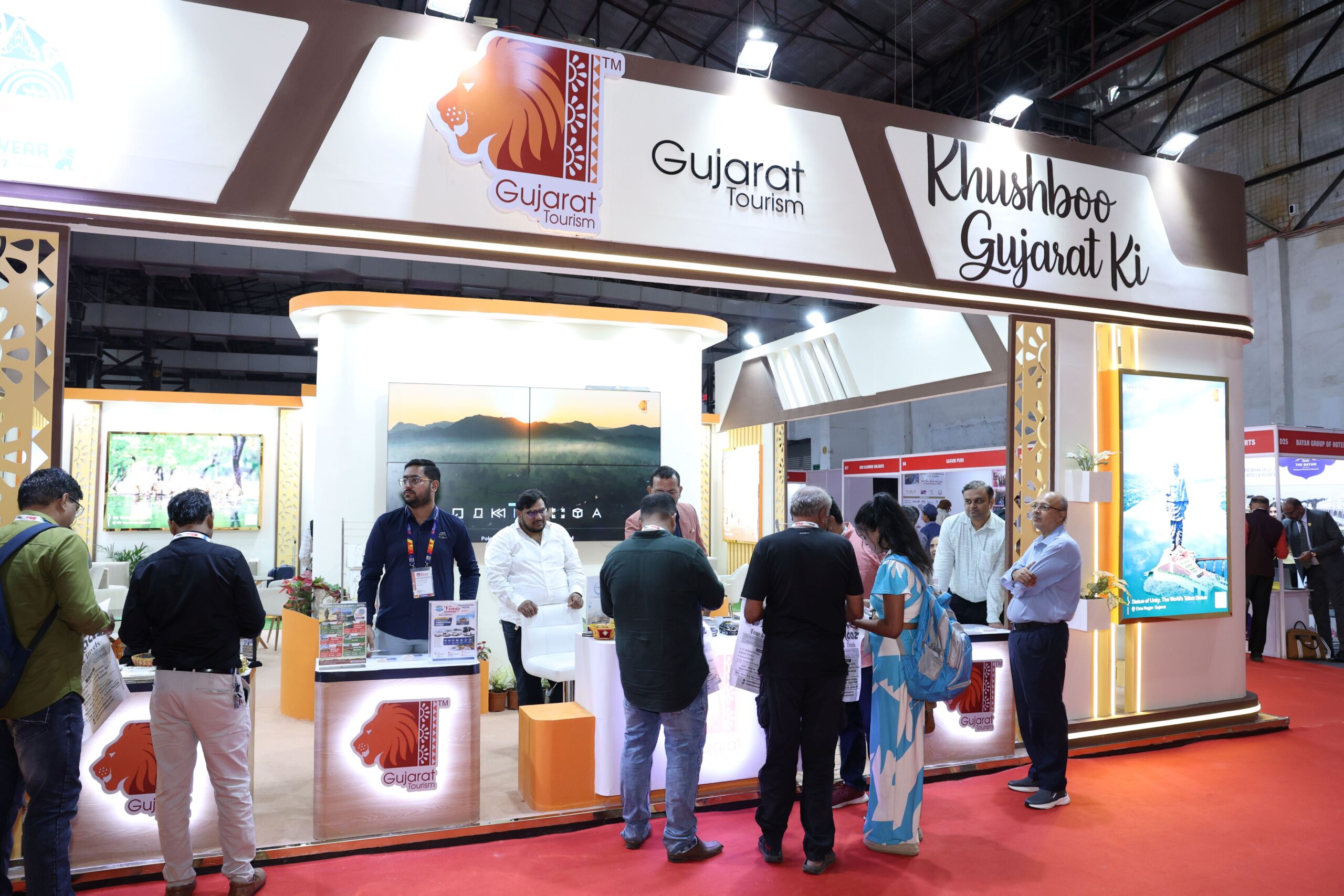 Gujarat Tourism Leads the Destination Showcase.