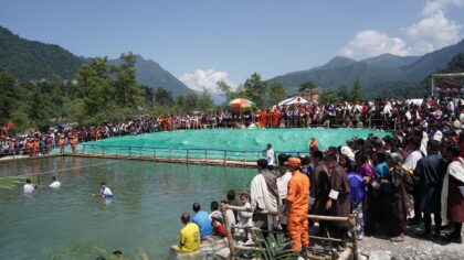 Bhutan makes a splash again as Bathing Carnival returns