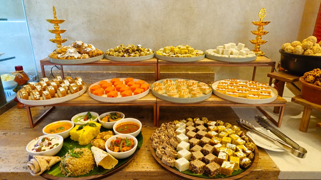 Air India celebrates Navratri with festive feasts in the air and on the ground