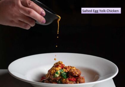 salted egg yolk chicken