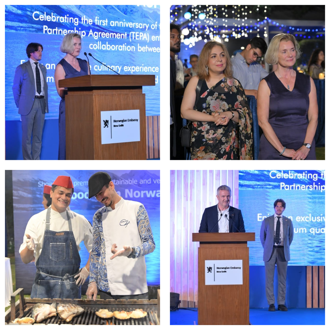 Norway and India celebrate one year of trade partnership in New Delhi